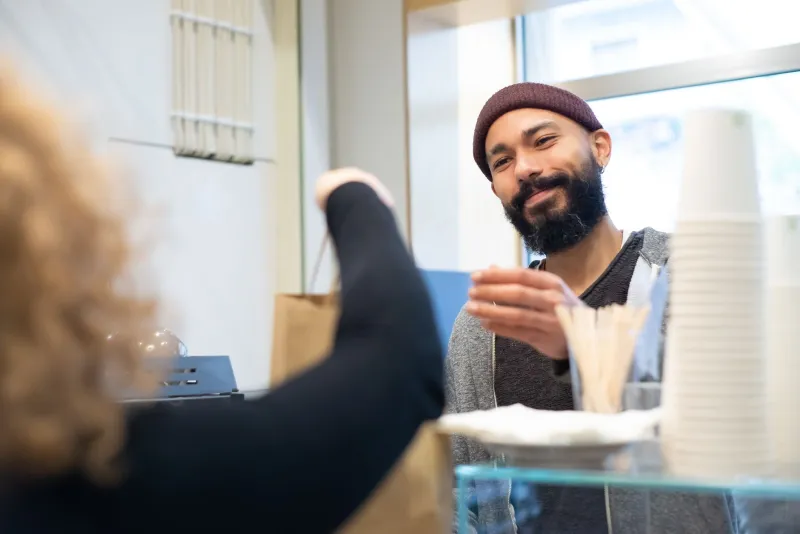 Stop, Order, Breathe: The Two Minutes at the Counter That Can Actually Reset Your Whole Day